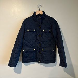 J. Crew Mercantile Quilted Field Jacket
